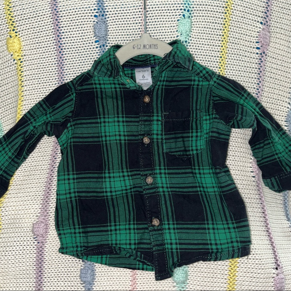 Carter’s boy button down shirt